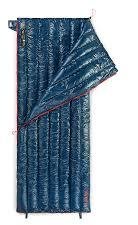 CWM400  envelope duck down sleeping bag 