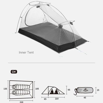 Shared 2 tent