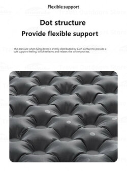 Ultra light Inflatable Sleeping Pad R value 3.5