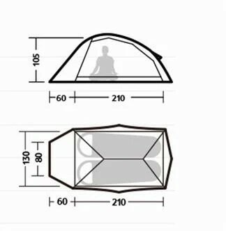 NEW Naturehike Cloud-Up UL 2