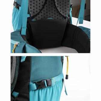 45L Trekking Backpack &ndash; Blue