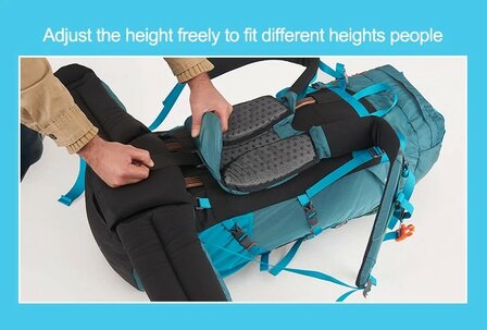 NatureHike NH16Y020-Q 55L trekking backpack 