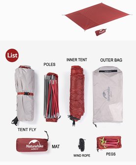 Hiby 3 persoons tent