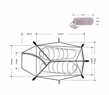 lichtgewicht hiking tent