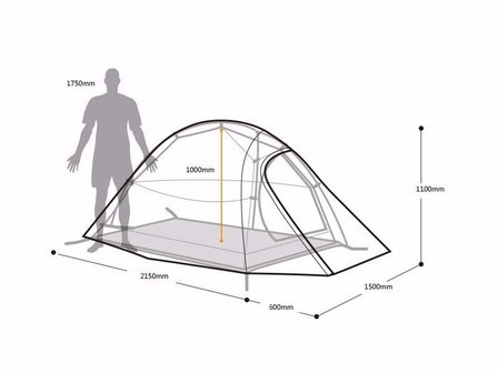 lichtgewicht hiking tent