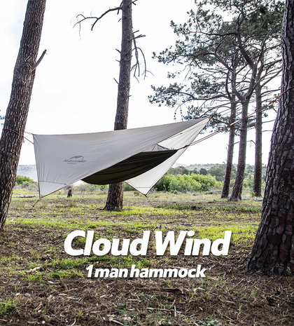 Cloud wing hammock tree tent