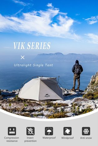 VIK 1 peroons tent