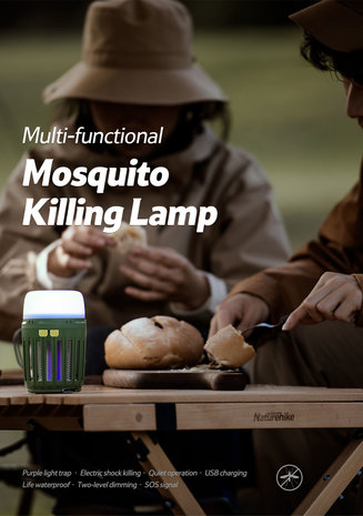 Mosquito killing lamp