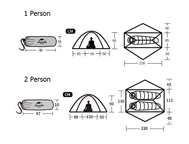 Vik 2 persoons