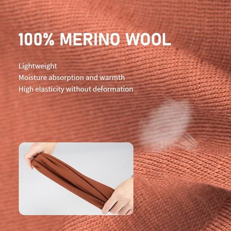 Merino Turban Schal