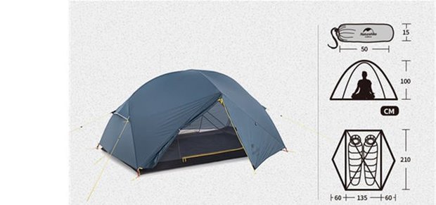 Mongar 15D 2P tent