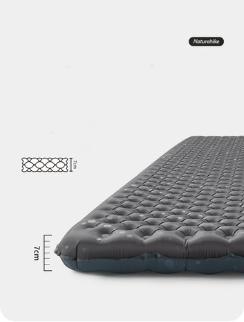 Ultra light Inflatable Sleeping Pad R value 3.5