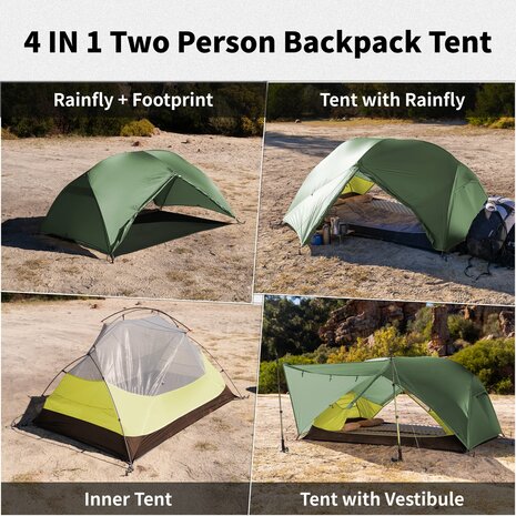 Mongar Base 210T 2P tent