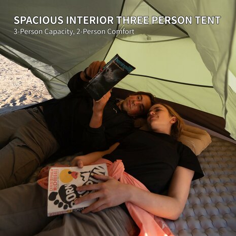 Mongar Pro 3-persoons Tent 