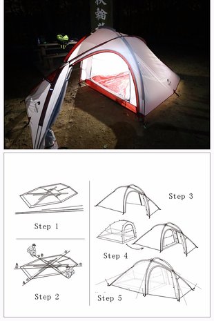 Hiby 3 persoons tent