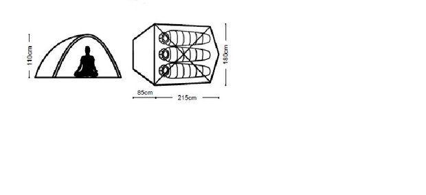 silicon lightweight cloud up tent 3p updated